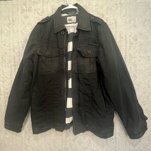 Canterbury New Zealand Cargo Jacket Men’s Size XL Played In Heaven Epaulets Sz M